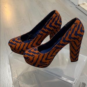 So cute! Forever 21 chunk heel